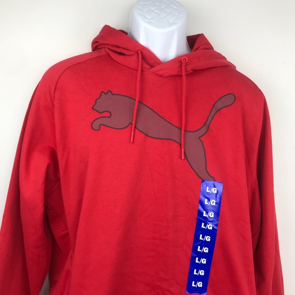 NWT Puma Men red hoodie size XXL and Large - Picture 5 of 16